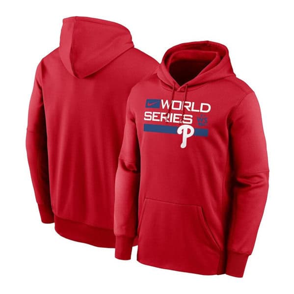 Philadelphia Phillies 2022 Red World Series Pullover Hoodie