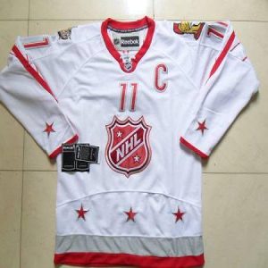 Senators #11 Daniel Alfredsson 2012 All Star White Stitched Jersey