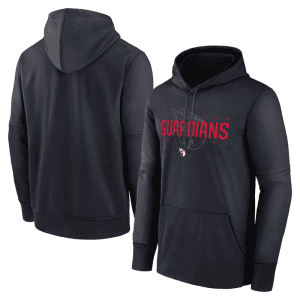 Cleveland Guardians Navy Pregame Performance Pullover Hoodie
