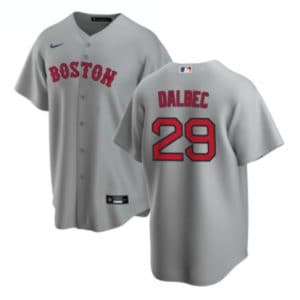 Boston Red Sox #29 Bobby Dalbec Gray Cool Base Stitched Jersey