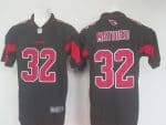 Arizona Cardinals #32 Tyrann Mathieu Black Limited Rush Stitched Nike Jersey