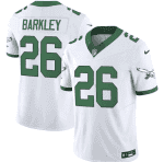 Philadelphia Eagles #26 Saquon Barkley White 2023 F.U.S.E. Vapor Untouchable Throwback Stitched Jersey