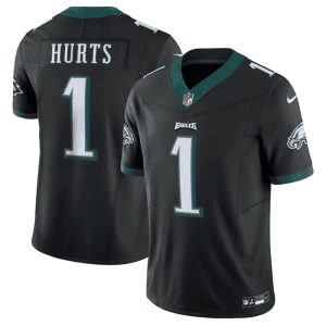 Philadelphia Eagles #1 Jalen Hurts Black 2023 F.U.S.E. Vapor Untouchable Limited Stitched Jersey