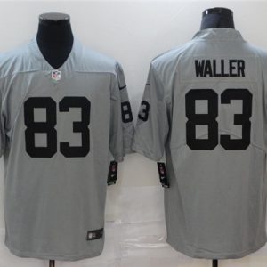 Las Vegas Raiders #83 Darren Waller Grey Limited Stitched Jersey