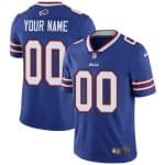 Bills Customized Blue Vapor Untouchable Limited Stitched Jersey