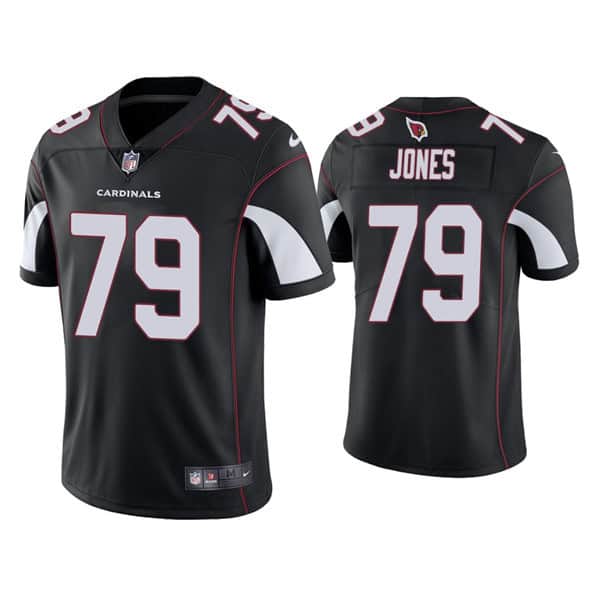 Arizona Cardinals #79 Josh Jones Black Vapor Untouchable Limited Stitched Jersey
