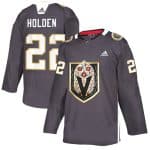 Vegas Golden Knights #22 Nick Holden Grey Latino Heritage Night Stitched Jersey