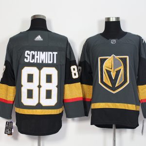 Vegas Golden Knights #88 Nate Schmidt Grey Stitched Adidas Jersey