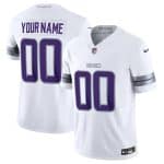 Minnesota Vikings Custom White F.U.S.E. Winter Warrior Limited Stitched Jersey