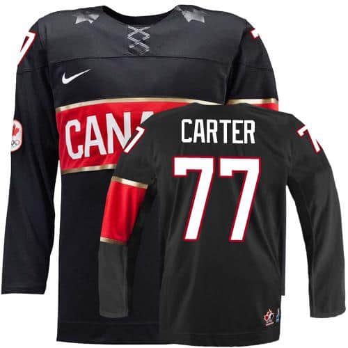 Olympic 2014 CA. #77 Jeff Carter Black Stitched Jersey