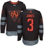 Team North America #3 Seth Jones Black 2016 World Cup Stitched Jersey