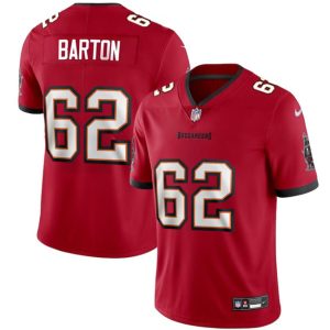 Tampa Bay Buccaneers #62 Graham Barton Red 2024 Draft Vapor Limited Stitched Jersey