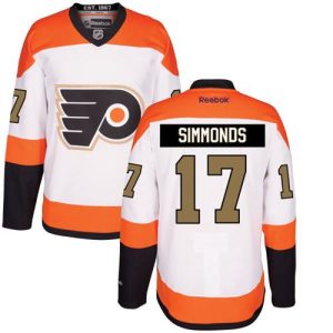 Flyers #17 Wayne Simmonds White 3rd Stitched Jersey