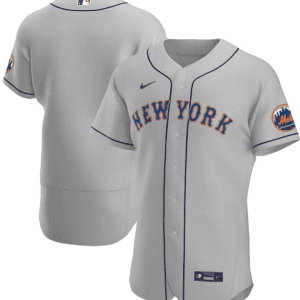 New York Mets Grey Flex Base Stitched Jersey