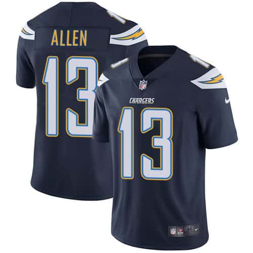 Los Angeles Chargers #13 Keenan Allen Navy Blue Vapor Untouchable Limited Stitched Jersey