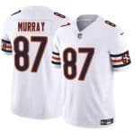 Chicago Bears #87 Jordan Murray White 2025 F.U.S.E. Vapor Stitched Jersey