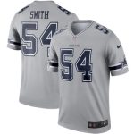 Dallas Cowboys #54 Jaylon Smith Gray Inverted Legend Jersey