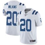 Indianapolis Colts #20 Jordan Wilkins White Vapor Untouchable Limited Stitched Jersey