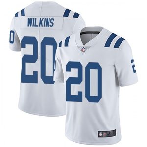 Indianapolis Colts #20 Jordan Wilkins White Vapor Untouchable Limited Stitched Jersey