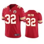 Kansas City Chiefs #32 Nick Bolton Red Stitched Jersey