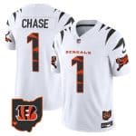 Cincinnati Bengals #1 Ja'Marr Chase White F.U.S.E. Special Vapor Untouchable Limited Stitched Jersey
