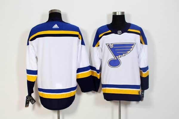 Adidas St. Louis Blues White Stitched Jersey