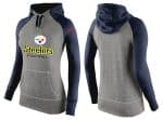 Nike Pittsburgh Steelers Performance Hoodie Grey Dark Blue_2