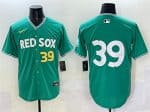 Boston Red Sox #39 Marcelo Mayer Green 2025 City Connect Limited Stitched Jersey