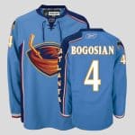 Thrashers #4 Bogosian Stitched Blue Jersey