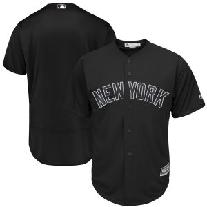 New York Yankees Majestic Black 2019 Players' Weekend Team Stitched Jersey