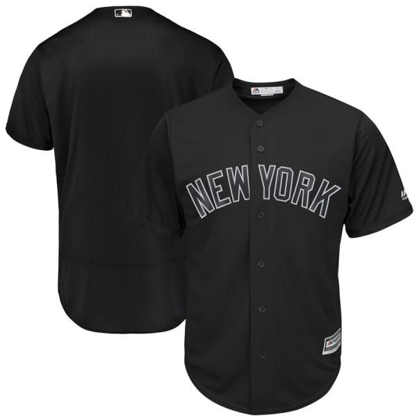New York Yankees Majestic Black 2019 Players' Weekend Team Stitched Jersey