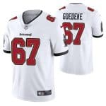 Tampa Bay Buccaneers #67 Luke Goedeke White Vapor Untouchable Limited Stitched Jersey