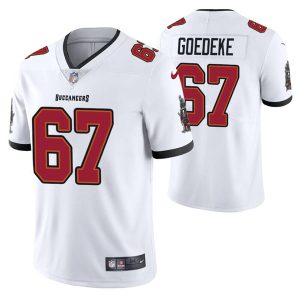 Tampa Bay Buccaneers #67 Luke Goedeke White Vapor Untouchable Limited Stitched Jersey
