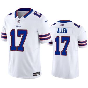 Buffalo Bills #17 Josh Allen White 2023 F.U.S.E. Vapor Untouchable Limited Stitched Jersey