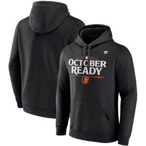 Baltimore Orioles Black 2024 Postseason Locker Room Pullover Hoodie