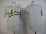 Athletics Blank Grey Cool Base Stitched Jersey