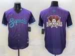 Arizona Diamondbacks Team Big Logo Purple 2025 City Connect Limited Stitched Jersey