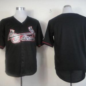Cardinals Blank Black Fashion Stitched Jersey
