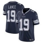 Dallas Cowboys #19 Trey Lance Navy Vapor Untouchable Limited Stitched Jersey