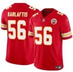 Kansas City Chiefs #56 George Karlaftis Red 2024 F.U.S.E Vapor Untouchable Limited Stitched Jersey