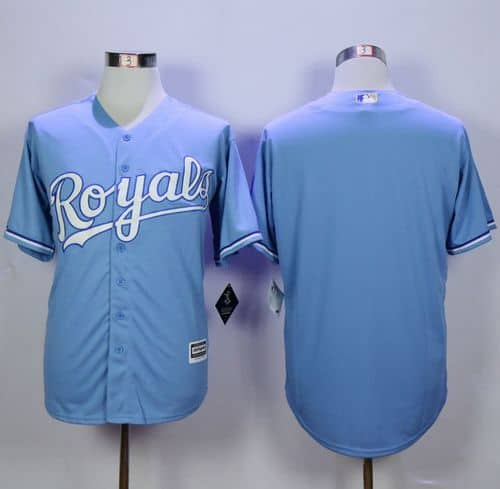 Royals Blank Light Blue Alternate 1 New Cool Base Stitched Jersey