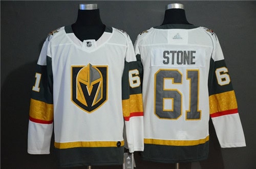 Vegas Golden Knights #61 Mark Stone White Stitched Jersey