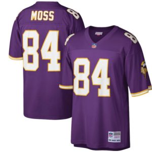 Minnesota Vikings #84 Randy Moss Purple Stitched Jersey