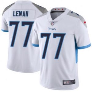 Tennessee Titans #77 Taylor Lewan White Vapor Untouchable Limited Stitched Jersey