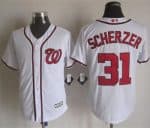 Nationals #34 Bryce Harper White New Cool Base Stitched Jersey