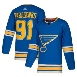 St. Louis Blues #91 Vladimir Tarasenko Blue Stitched Jersey