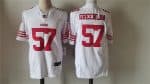 San Francisco 49ers #57 Dre Greenlaw White 2024 F.U.S.E. Vapor Untouchable Limited Stitched Jersey