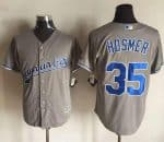 Royals #35 Eric Hosmer New Grey Cool Base Stitched Jersey