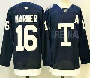 Toronto Maple Leafs #16 Mitch Marner Navy Heritage Classic Stitched Authentic Jersey
