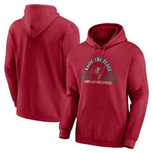 Tampa Bay Buccaneers Red Pullover Hoodie